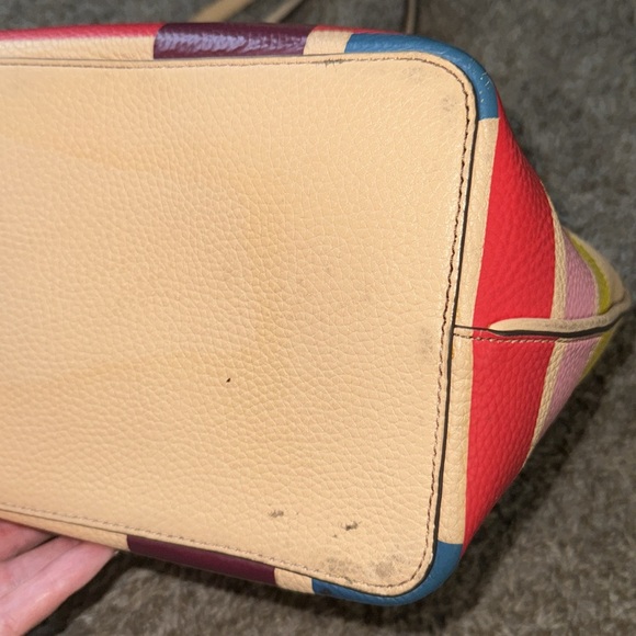 Tory Burch Perry Reversible Multicolor Tote RARE and SOLD OUT - Picture 12 of 16